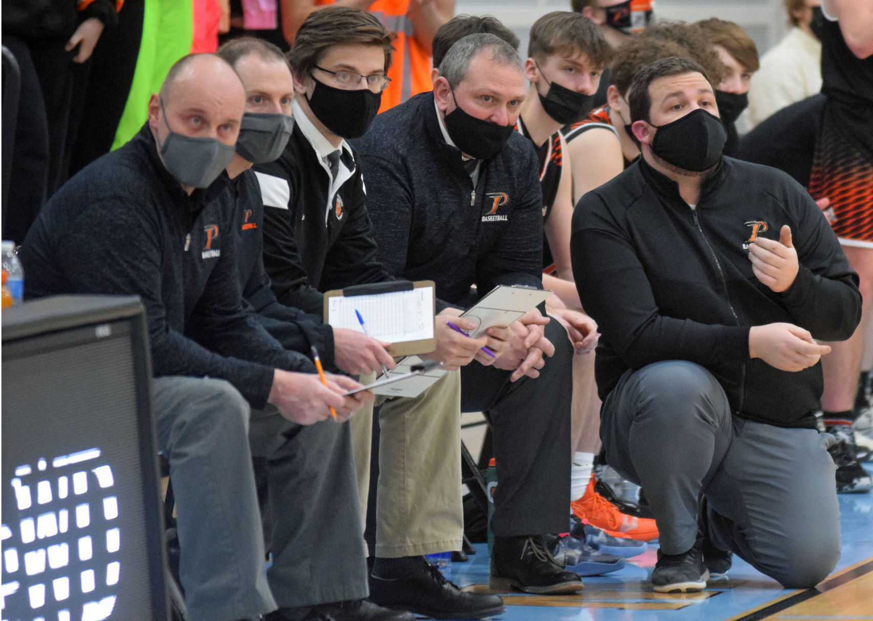 Portage coach Darrin Berger